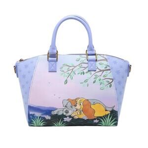 New With Tags Loungefly Disney Lady And The Tramp Sunset Satchel Bag